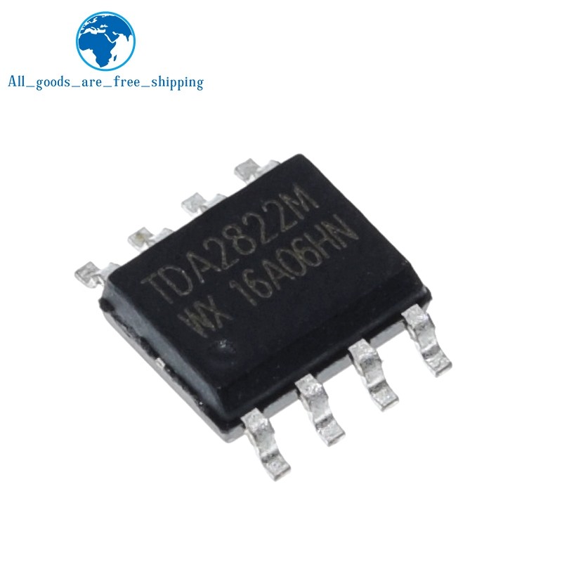 TZT 10PCS TDA2822M SOP8 TDA2822 TDA2822D 2822 SOP-8 SOP SMD new and original IC Chipset