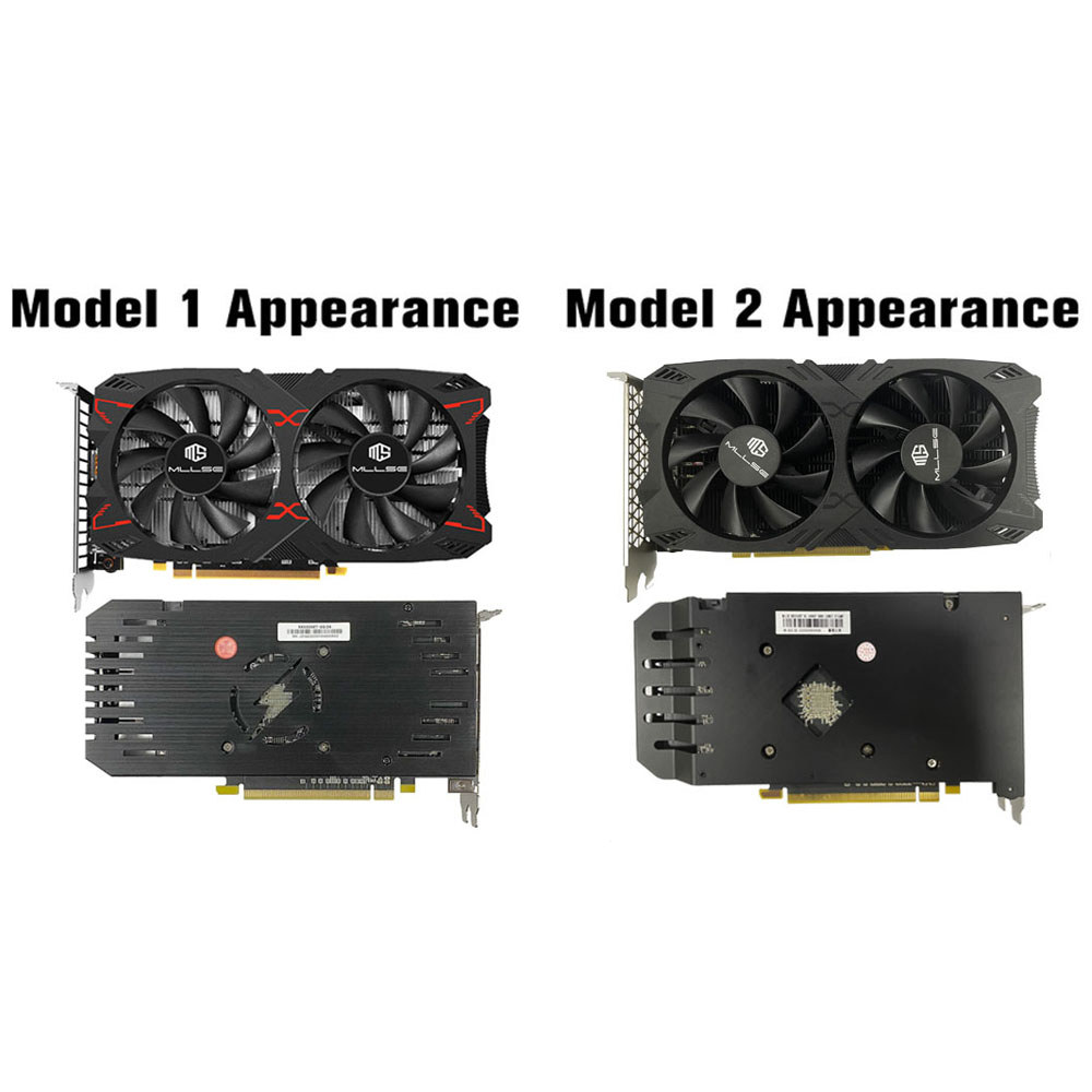 MLLSE Graphics Card RX 5500XT 8G Gaming 7NM 128bit GDDR6 8Pin PCI Express 4.0x8 1717MHz HDMI*1 DP*3 