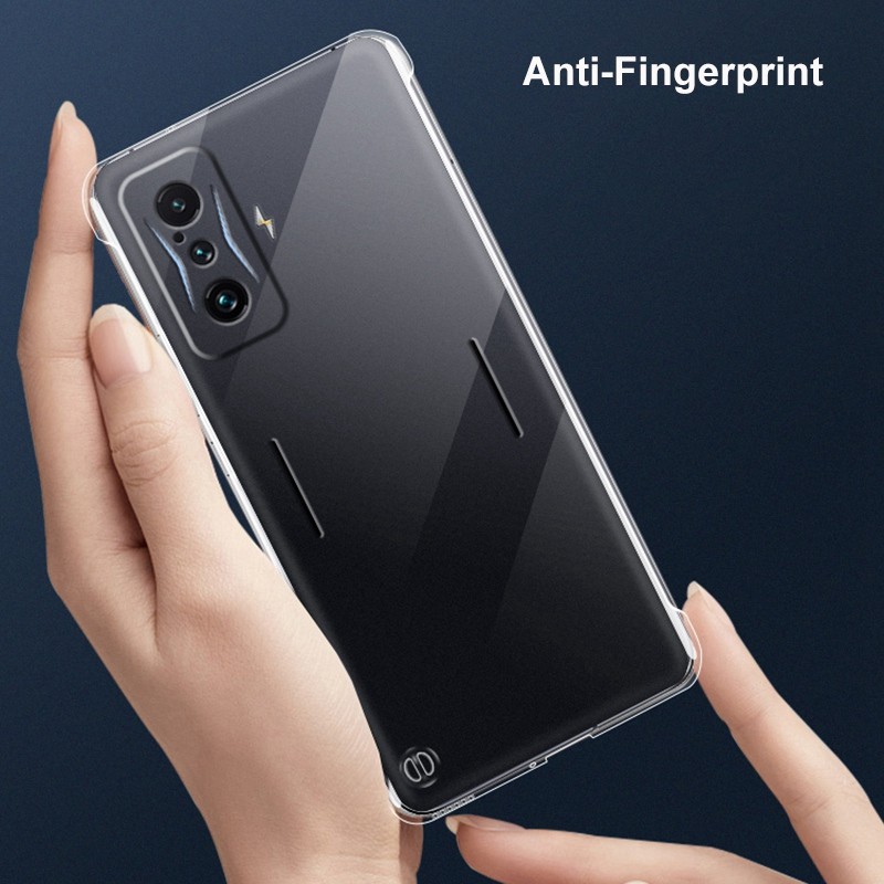 Transparent PC Hard Phone Case For  Poco F3 F4 GT F2 M3 M4 Pro 5G X3 GT  K40 Pro K50 Gaming Frameles