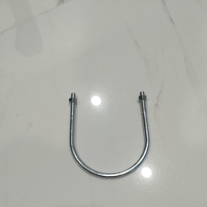 Ubolt/klem pipa galvanis 3/8x5 inchi