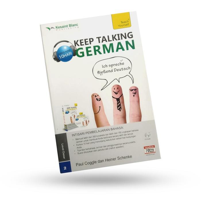 Kesaint Blanc - Keep Talking German + CD Audio