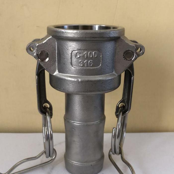 camlock coupling stainless ss316 1" C (100 C)