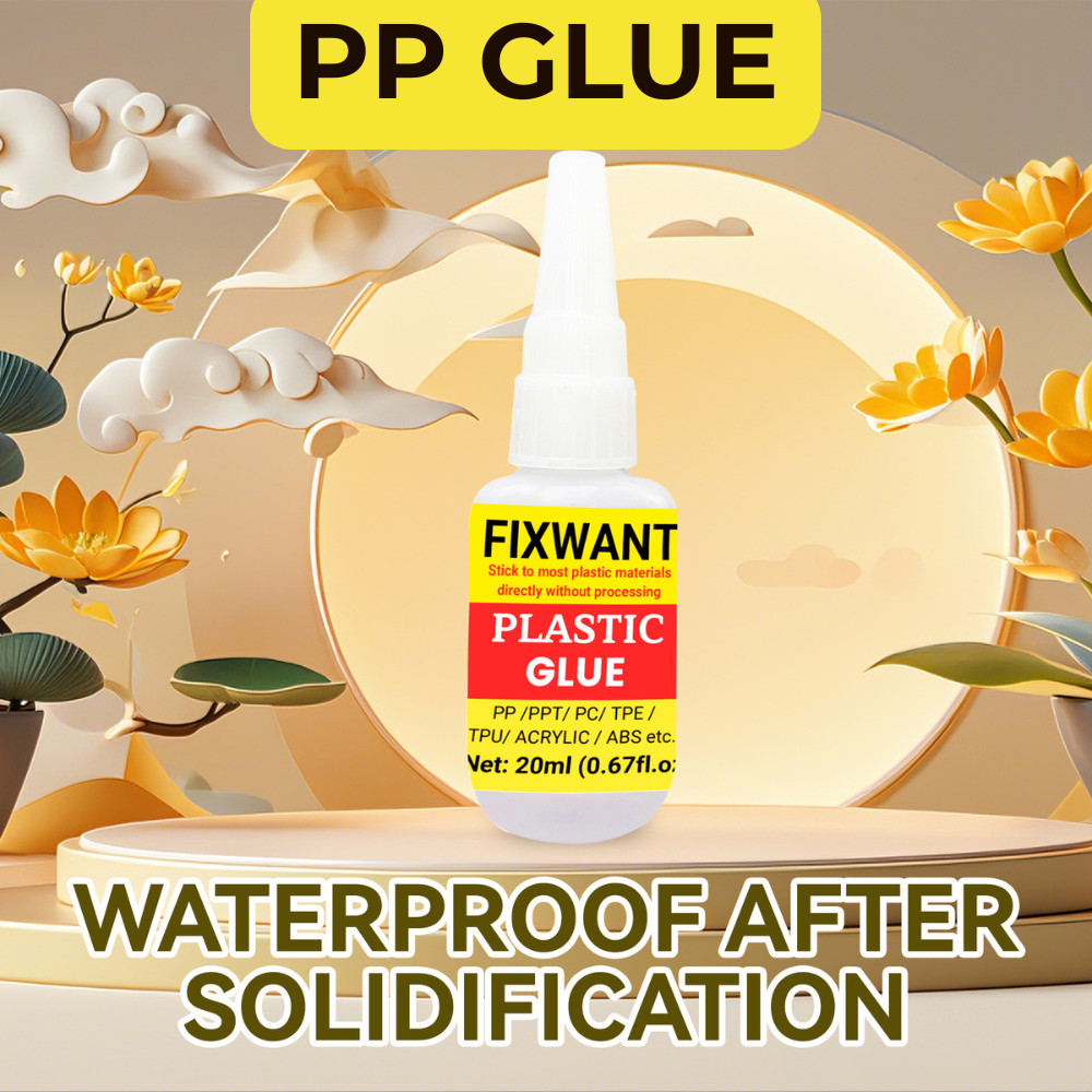 20ml FIXWANT Instant PP Glue Protection Adhesive High Temperature Resistant PP PPT PC TPE TPU