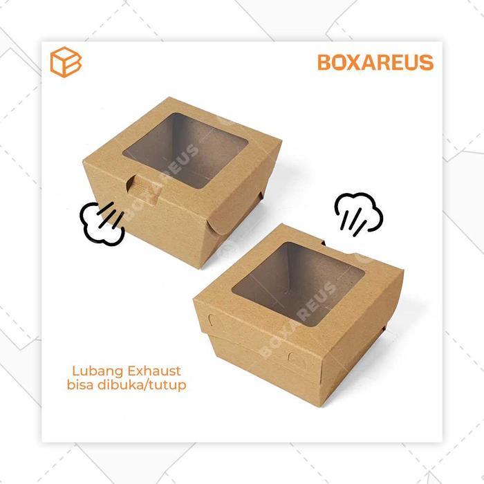 p99i- Box Dimsum Snack Box Burger Kotak Dus Makanan Takoyaki Fp Burger