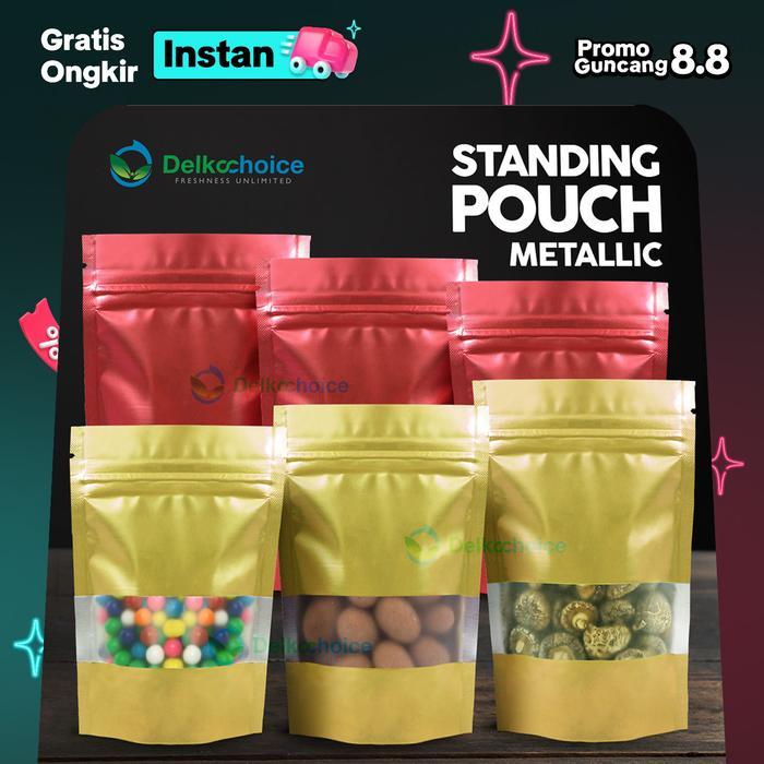 STANDING POUCH-ALUMUNIUM FOIL DELKOCHOICE