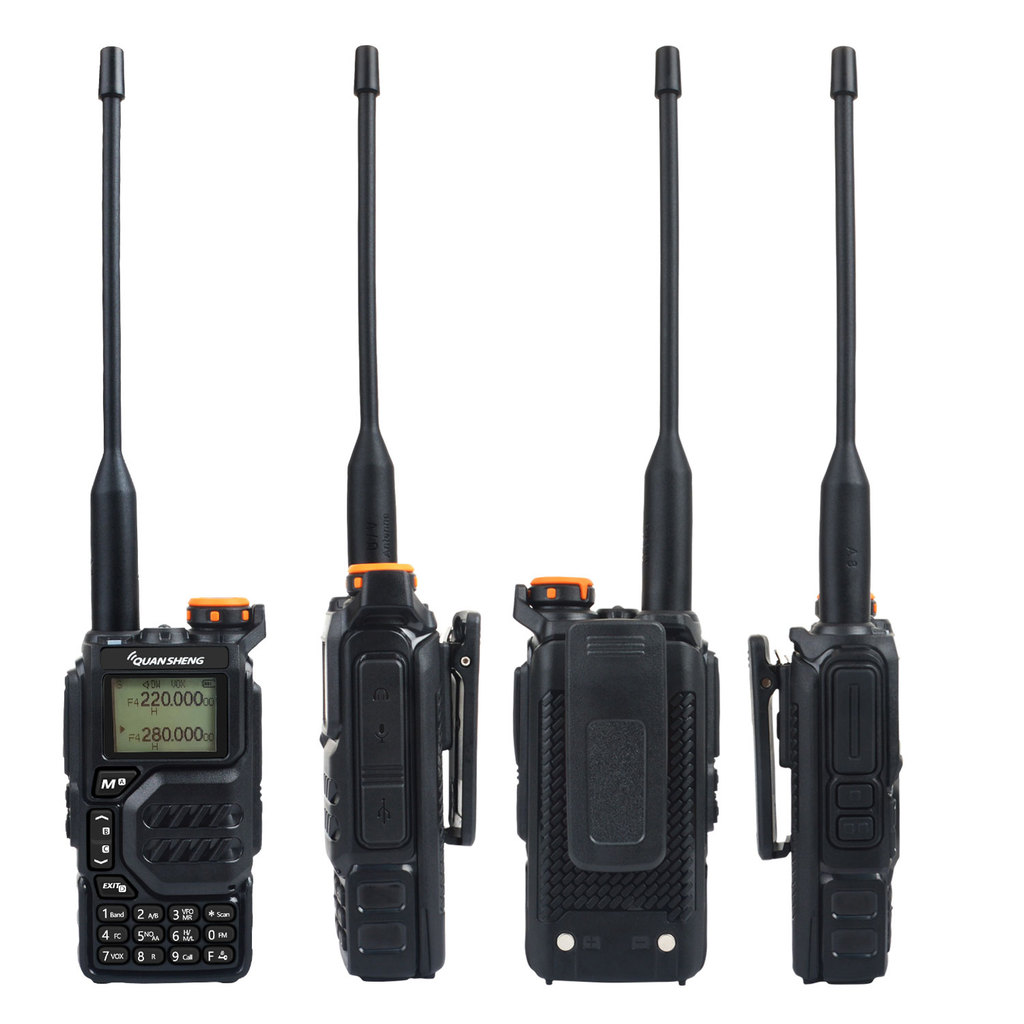 50-600MHz RX Walkie Talkie UV-K5 Quansheng VHFUHF 136-174MHz 400-470MHz RX TX Both DTMF VOX FM Air B