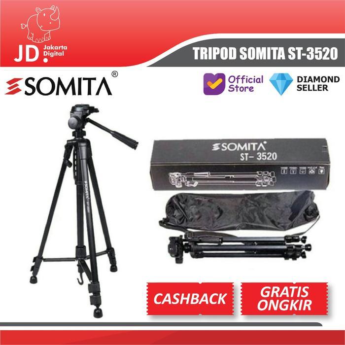 Tripod Somita ST-3520 ST 3520 Tripod Kamera Free Tas