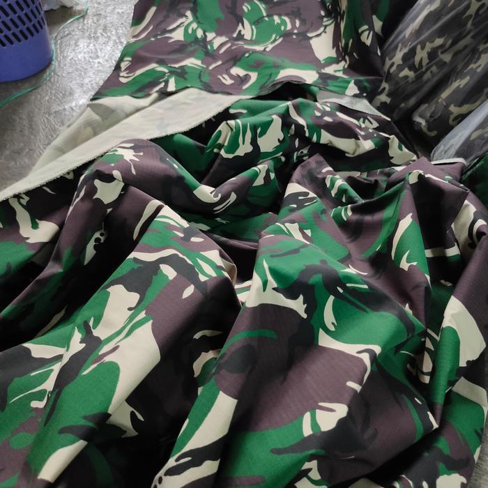 Bahan Kain Loreng Tni Ad Malvinas Angkatan Darat Gulungan Premium Yard