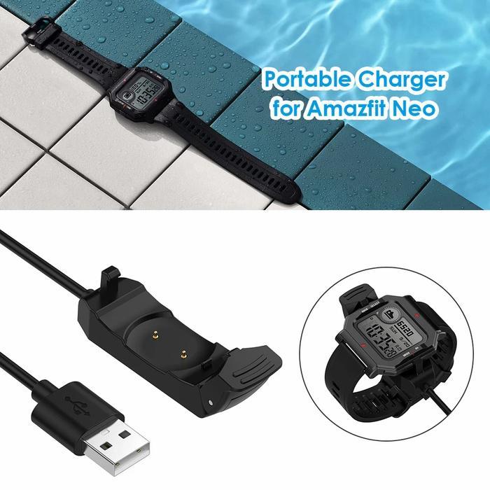 DOCK CHARGER USB CABLE KABEL XIAOMI AMAZFIT NEO RETRO