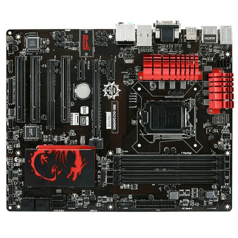 Used For MSI B85-G43 GAMING LGA 1150 DDR3 SATA3 USB3.0 Intel B85 ATX HDMI Motherboard