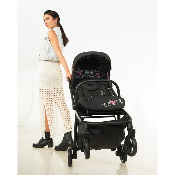 COCOLATTE KEITH HARING Chic Black Stroller