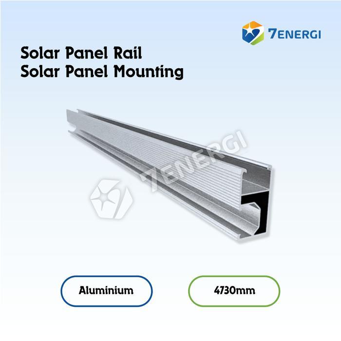 ua18- Aluminium Pv Mounting Rail 4730Mm Alloy 6005 / Solar Panel Rail - Solar Panel Pv