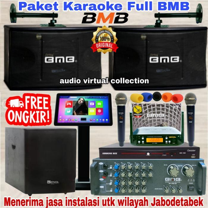 Paket Super Karaoke Bmb Lengkap ( Full Set Ii ) Original Original