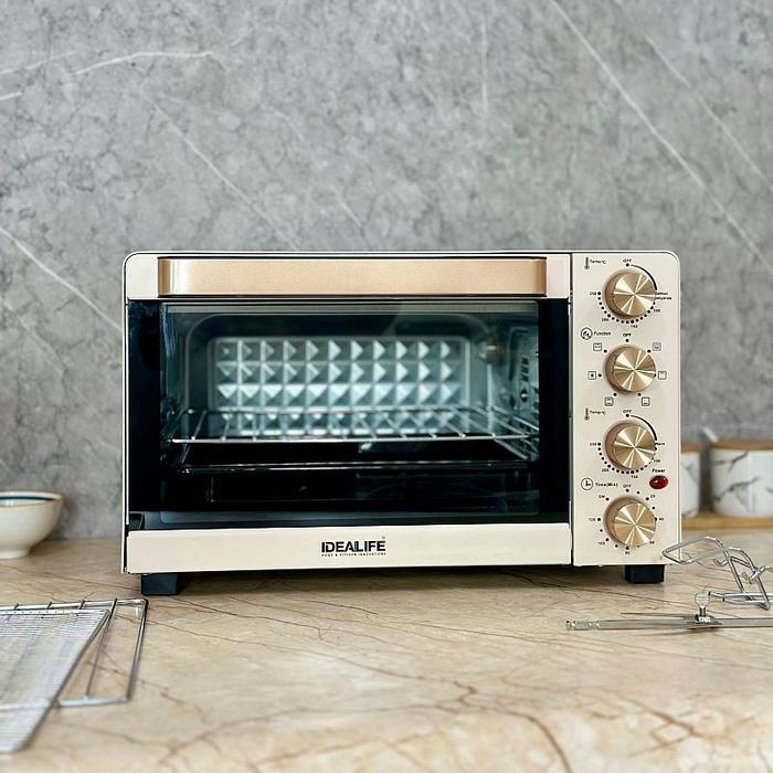 BraHim- Oven Listrik Idealife Mo-3501 Low Watt Kapasitas 35 Liter