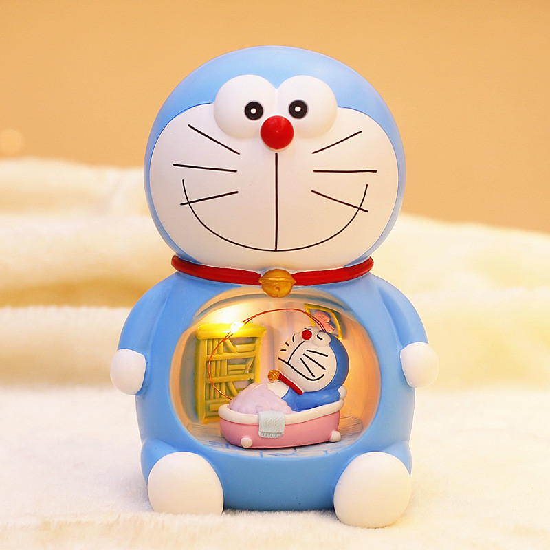 Pajangan Lampu Tidur Doraemon / Doraemon Night Lamp / Kartun Kamar Tidur Dekorasi Lampu Doraemon