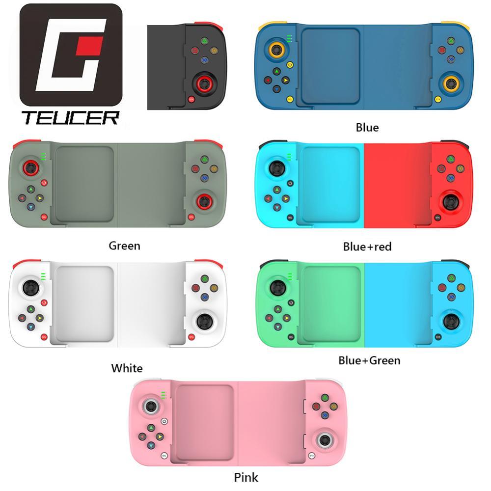 D3 Retractable Gamepad 3D Joystick Bluetooth-Compatible5.0 Phone Game Controller 400Mah For