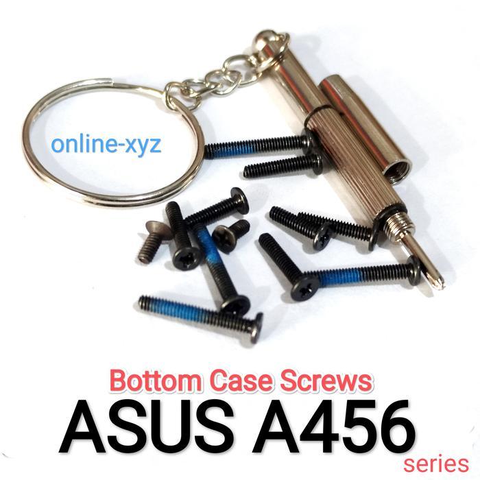 baut mur sekrup skrup Asus A456 A456U A456UB A456UR A456UV A456UF UJ