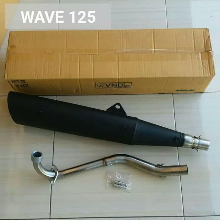 Knalpot tsukigi VND embos Supra 125-Kharisma VND Thailand