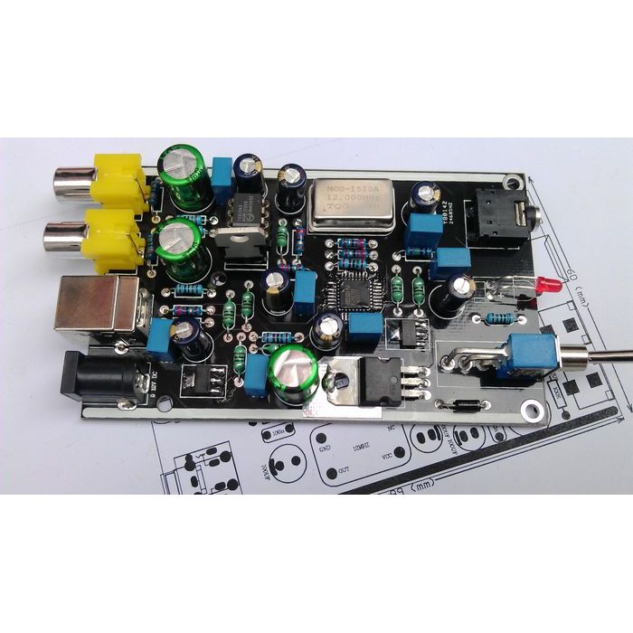 Usb Pcm2706/2707 I2S Tda1543 Dac Audio Interpreter