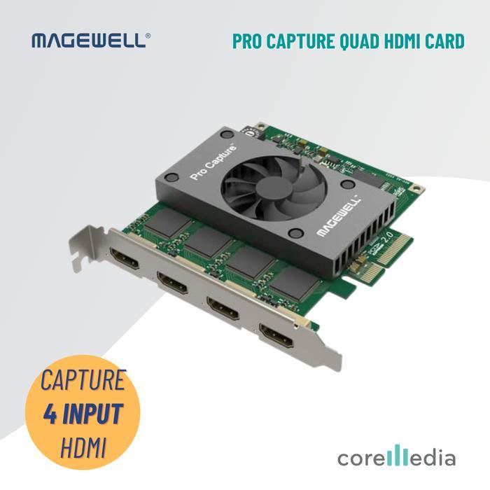 Magewell Pro Capture Quad HDMI Card (4-Channel)