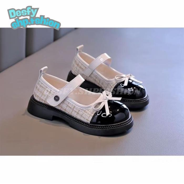 Sepatu Docmart Pesta Anak Perempuan Usia 1 - 5 Tahun Model Flatshoes Anti Slip Lucu Original