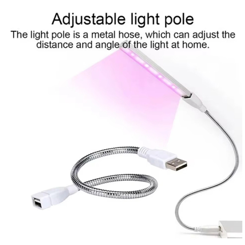 Led Full Spectrum Plant Lamp Usb Grow Light Flexible Led Growth Light Phyto Lamp Flower Seedling