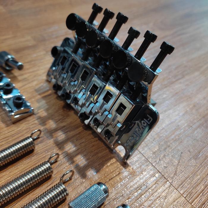 Floyd Rose Original Frt1000 Double Locking Tremolo Chrome Gercep