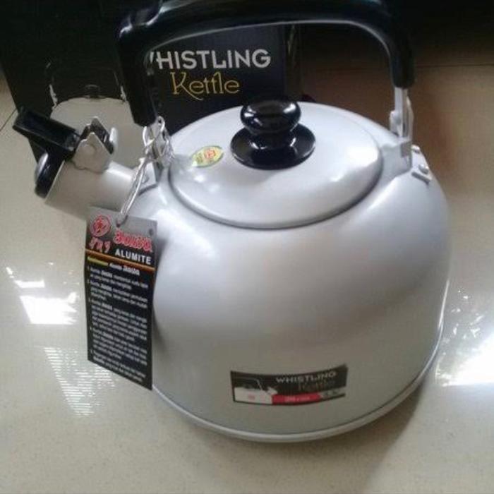 Teko Bunyi Maspion / Ceret Air Teko Siul Whistling Kettle 18Cm Original