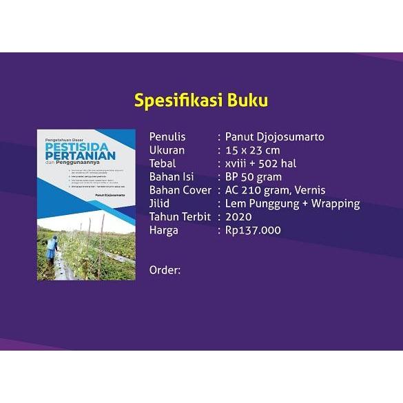 Buku Pengetahuan Dasar Pestisida Pertanian dan Penggunaannya