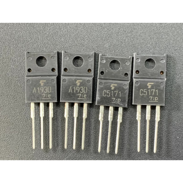 Hot Sale 10Pair/30Pair Japan Original 2Sa1930 2Sc5171 Laser Version Of The Word Audio Electronics