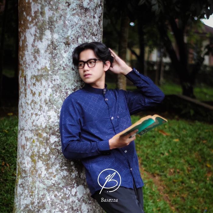 Basazza Kemko Sultan Koko Terbaru Motif Embos Diamond Premium Dewasa Baju Muslim Pria Kain Nyaman