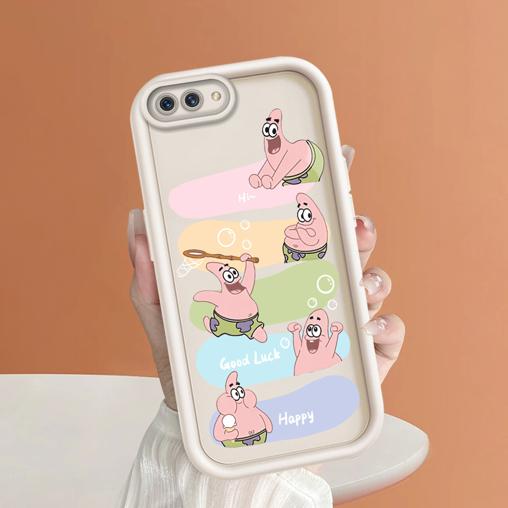 Casing Hp Untuk Realme C1 Case Kesing Protect Phone TY DLJ C8-2608 SpongeBob dan Patrick