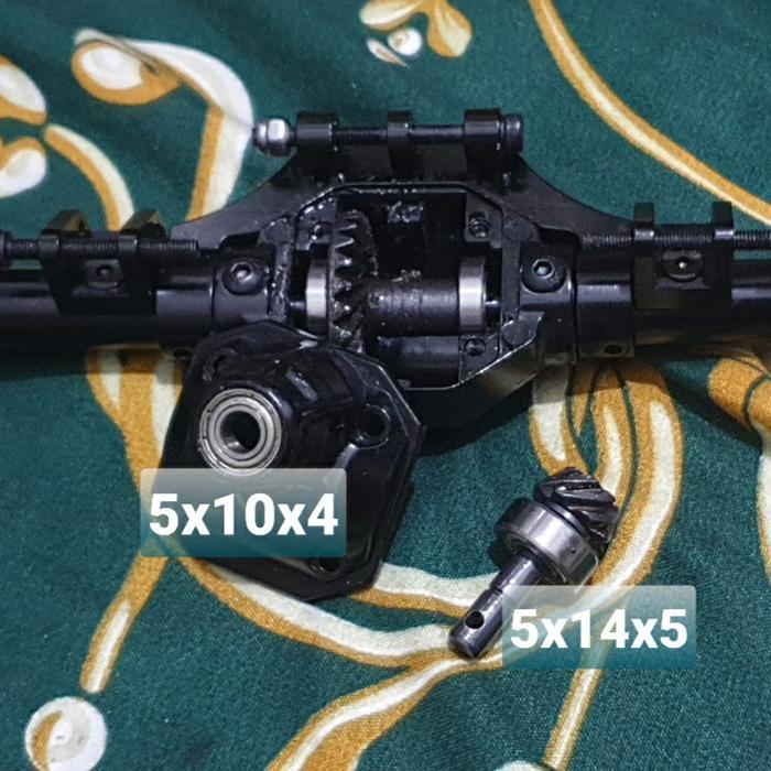 bearing gardan portal 5x14x5 Rc axial scx10 ii austar rgt RC 1/10