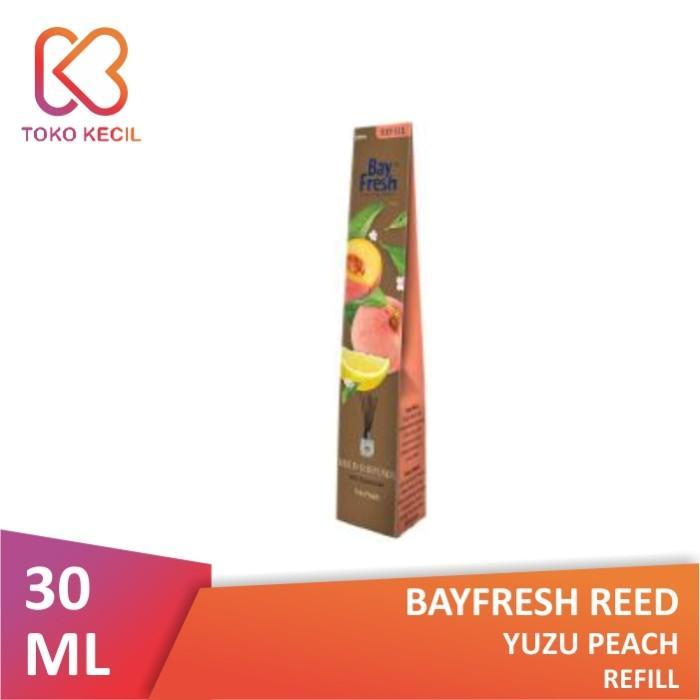 Aj' Bayfresh Reed Diffuser Yuzu Citron Refill 30 Ml - Pengharum Ruangan