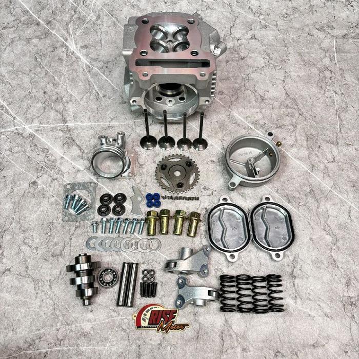 BLOK HEAD MOTO 1 MIO 4 KLEP 27 24 PELATUK ROLLER