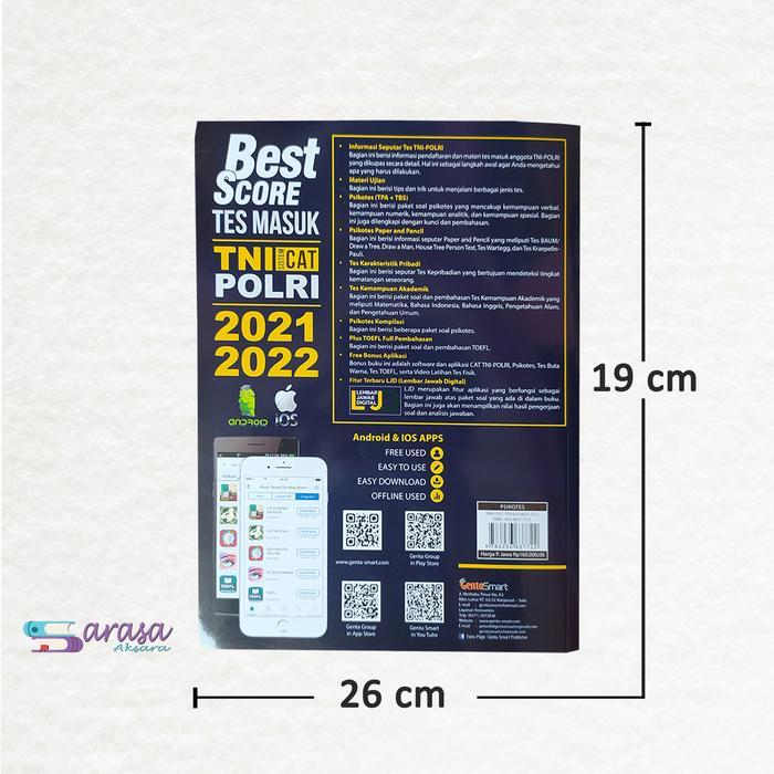 Buku Tes Masuk Tni Polri Buku Tni Polri Best Score Sistem Cat 2021 202