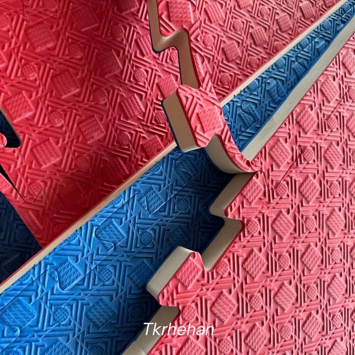 2n5h- Matras Beladiri Karate Muaythai 3 Cm Pisau Bolak Balik