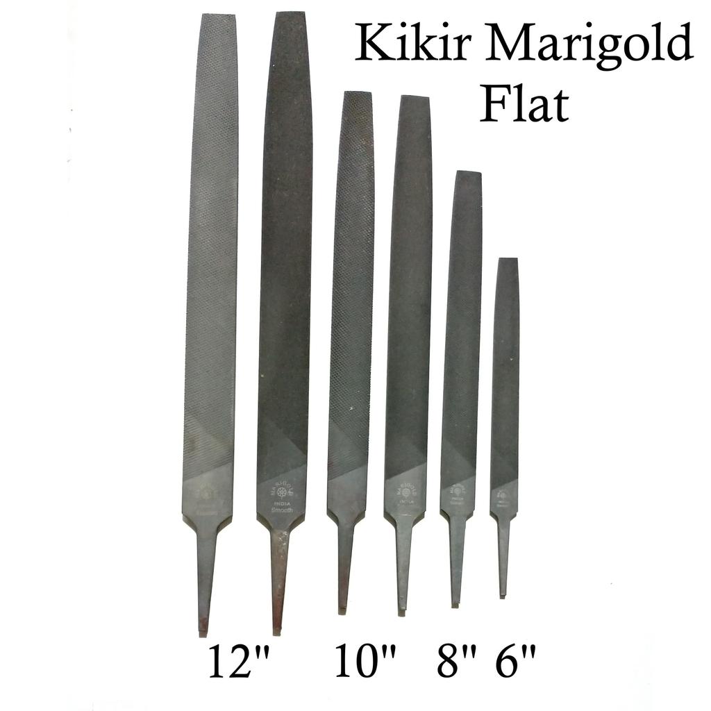 Kikir Marigold India Flat 10" Kasar - Kikir Plat 10 inch Bastard