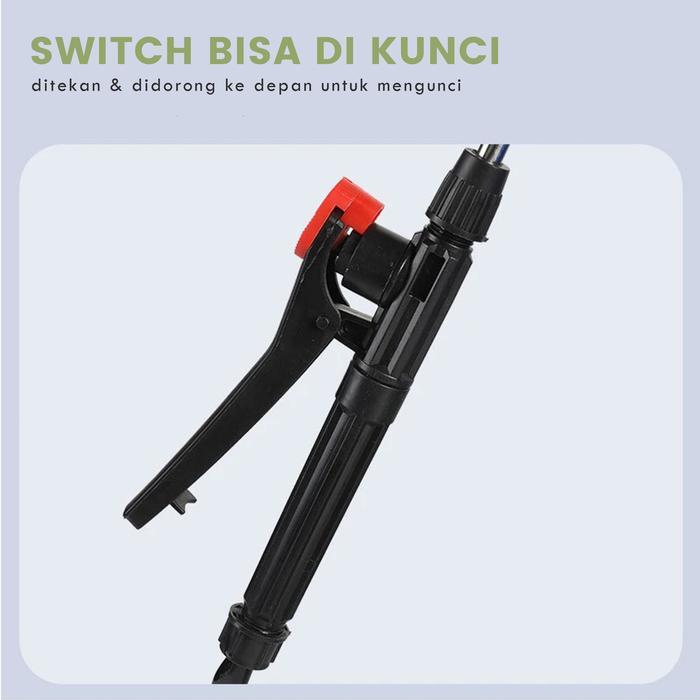 Gardening Mikha Sprayer Elektrik 16L Manual-18L Elektrik Alat Semprot Tanaman Pertanian
