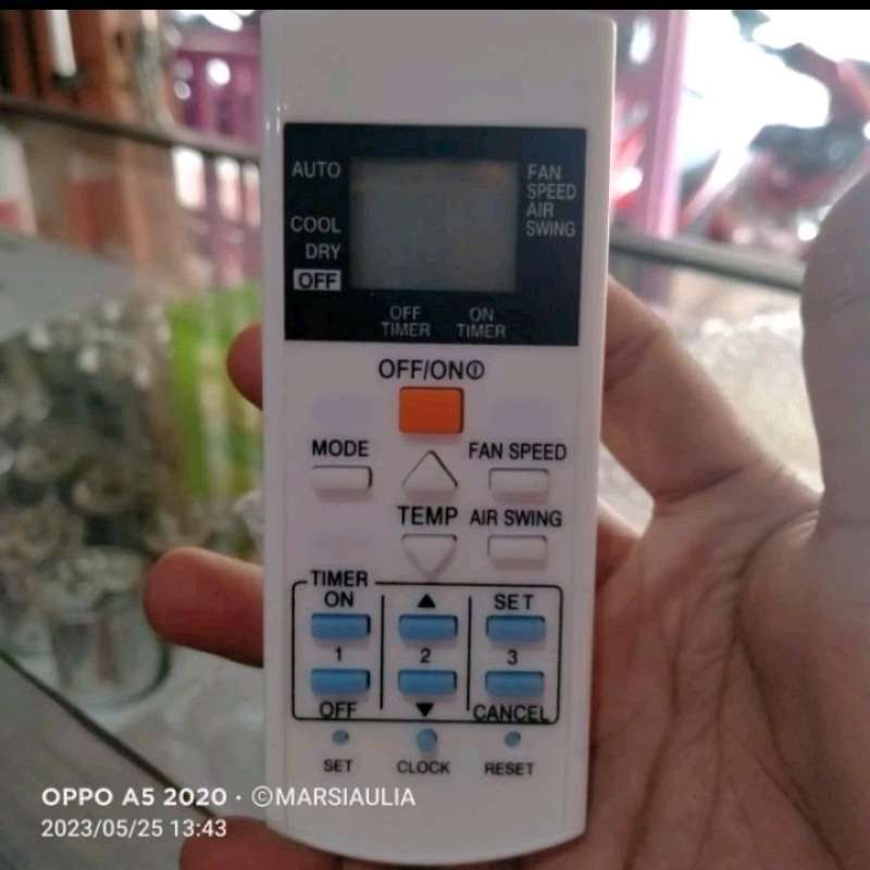 remote AC panasonic remot panasonik r22 r32 tipe lama sesuai gambar