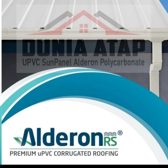 Terlaris Atap Alderon RS 1000 (Lebar efektif 1Meter) White Gratis Ongkir