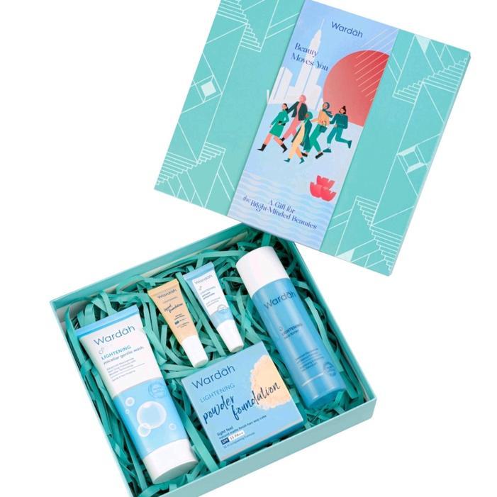 hvs PAKET WARDAH LIGHTENING A GIFT FOR THE BRIGHT-Minded Beauty Package/ Paket Wardah Hampers