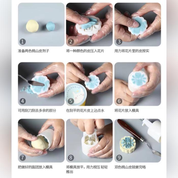 CETAKAN NASTAR 25G - 30G MOONCAKE MINI/ COOKIES CM2519