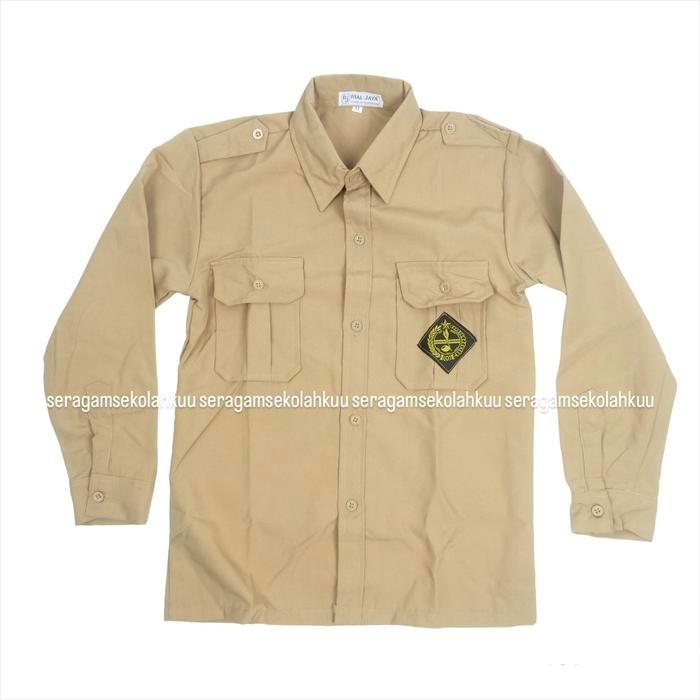 lb2x- Baju Pramuka Panjang Penggalang Putra Seragam Sekolah Sd Laki