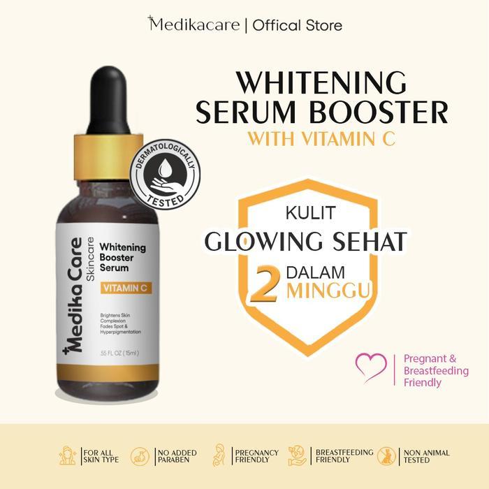 z3kl- Medikacare Whitening Booster Serum With Vitamin C - Serum Vitamin C - Mencerahkan