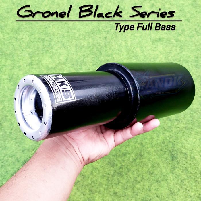 KNALPOT MOBIL PAUL HKS GRONEL BLACK CAR MOTOR SUARA BASS GAHAR Kendaraan Motorcycle Sporty