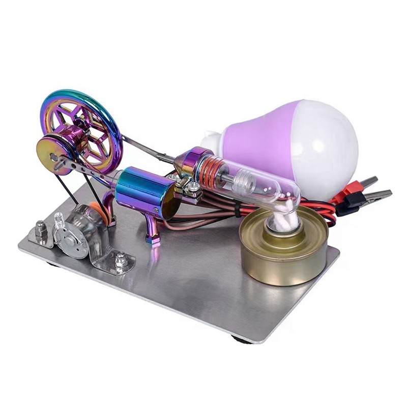 Hot Air Stirling Engine Model Generator Engine Physics Experiment Science Toy Educational Science To