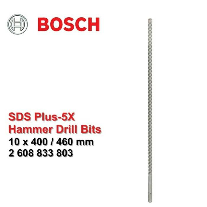 Mantab Mata Bor Beton Bosch (10Mm X 400Mm X 460Mm) Sds Plus - 5X Terlariss 