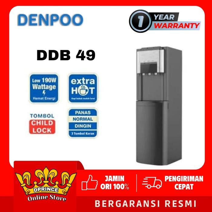 81tq- Denpoo Dispenser Galon Bawah Pipa Stainless Steel-Ddb 49