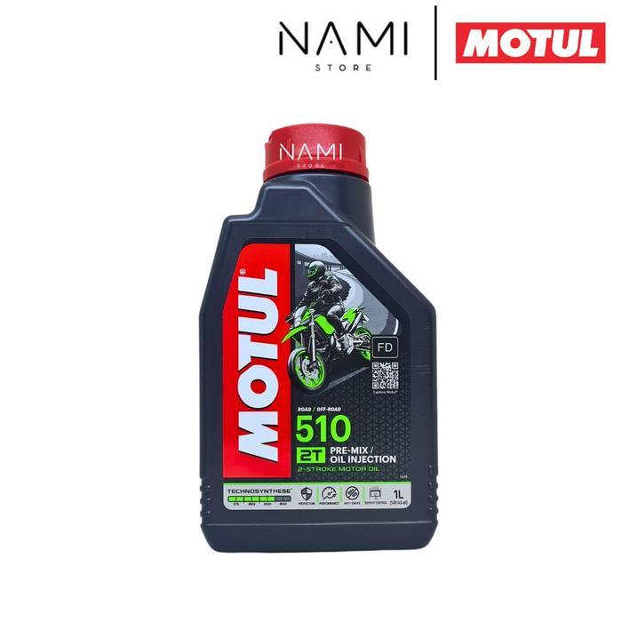*MOTUL 510 2T (1L)* OLI SAMPING 4T / Oli Mesin Motor 2T - ORIGINAL
